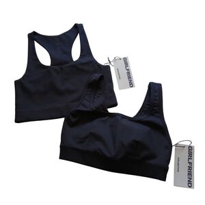 NWT Girlfriend Collective Paloma & Holly Bra Bundle size Small